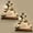 White Flower, variant on Floating Wall Shelves, Plant Display Shelf, Hanging Wall Shelf Set of 2, Cottage Core Room Decor, No Drilling Floating Shelves, Aesthetic Storage for Plants and Trinkets