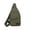 Army Green, variant on Canvas Sling Bag Crossbody Backpack Shoulder Casual Rucksack for Men Women