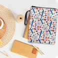 thumbnail image 3 of HELLHERO Heart-Shaped British Flag Classic Book Covers with Washable Pocket Polyester Book Organzier Holder Lightweight for Mother Notebook 11.4 X 8.66 Inch, 3 of 6