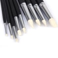 thumbnail image 3 of Bolígrafos flexibles para esculpir arcilla, moldeadores de goma, herramientas para limpiar, 9 Uds., negro Baoblaze modeladores de arcilla, 3 of 8