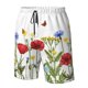 thumbnail image 4 of Fotbe Wild Herbs Trajes de Baño Estampados para Hombre, Shorts de Verano de Secado Rápido, Ropa de Playa, Bañadores-Medium, 4 of 6