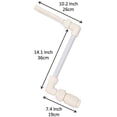 thumbnail image 3 of Fountain Waterfall Fountain Swimming Pool Spray Fountain Adjustable Water Sprinkler for Pool Decor, 3 of 8