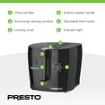 thumbnail image 3 of Presto 05442 Electric Deep Fryer, Cool Touch Compact Fryer, Easy Clean, Black, 3 of 12