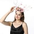 thumbnail image 2 of Tête de Cerf Gothique Florale pour Fête d'Halloween Accessoire Photo, 2 of 7