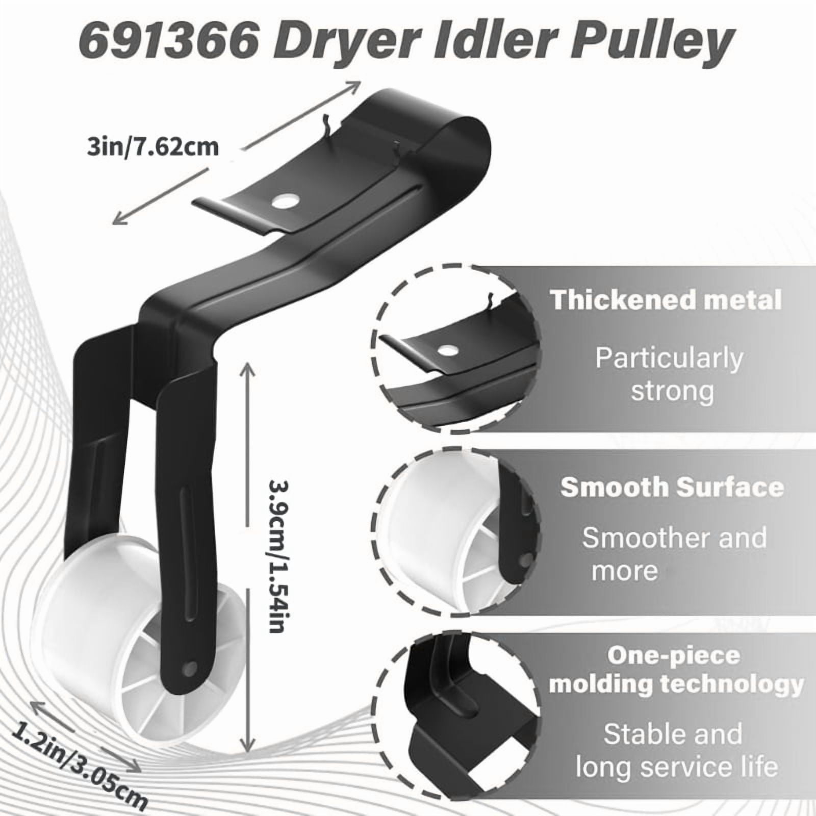 High Quality Dryer Repair Kit Includes Roller Pulley Belt for Common Issues