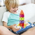 thumbnail image 2 of 57PCS Magnetic Tiles Mini Travel Kids Set, Educational Learning Sensory Toys，Preschool Classroom Magnetic Blocks Building Kids Toys & Games, for 3-8 Year Boys Girls Birthday Gift, 2 of 7