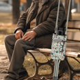 thumbnail image 5 of COEQINE Chicken Crutch Pouch Floral Compartments Adjustable Crutch Organizer Pouch Large Capacity Crutch Storage Bag Broken Foot Underarm Crutch Pouch for Elderly, 5 of 7
