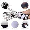 thumbnail image 2 of BOODUN Paire de Gants de Baseball Rouges Taille M - Silicone et Spandex Durables pour une Performance de Jeu Améliorée, 2 of 6