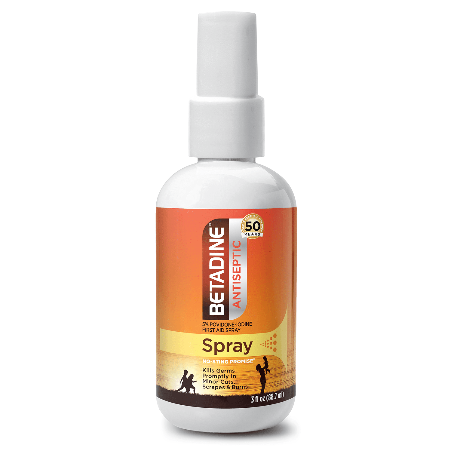 Betadine Antiseptic First Aid Spray with NoSting Promise, 3 oz BrickSeek