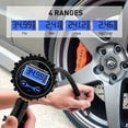 thumbnail image 2 of Manómetro digital de presión de neumáticos de 250 PSI, manómetro digital de presión de neumáticos de alta precisión con pistola de inflado para automóviles, motocicletas y bicicletas, 2, 2 of 5