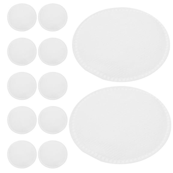 WHAMVOX  60 Pcs Cleansing Pads Round Cotton for Face Exfoliating Rounds Travel White