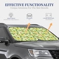 thumbnail image 7 of Picia Cute Dinosaurs Cartoon 2 Piece Car Windshield Sun Shade Foldable | Foldable Sun Shield for Front Window Blocks UV Rays and Keeps Your Vehicle Cool-Medium, 7 of 7