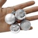 thumbnail image 2 of Xihbxyly Bolas Navideñas Brillantes de 30 Mm, 24 Unidades para Decorar Árboles, Fiestas y Eventos, Elegantes para El Hogar y Crear Un Ambiente Festivo., 2 of 2