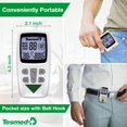 thumbnail image 3 of TESMED Fit 5.8: Estimulador muscular para EMS, TENS, Masaje (3 funciones en 1), 22 programas, 6 de ellos personalizables, ideal para aliviar el dolor y estimular los músculos del abdomen, glúteos y pe, 3 of 5