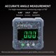 thumbnail image 3 of Buscador de ángulo digital, mini pantalla LCD Medidor de ángulo digital con imán Transportador impermeable Inclinómetro Bisel, 3 of 8