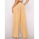 thumbnail image 4 of Boho High Waist Wide Leg Mesh Trousers for Women Beachwear Sheer Long Pants, 4 of 4