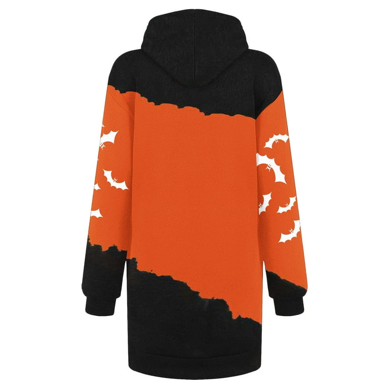 miqiqism Oversized Sweater Dress for Women Vintage Printed Loose