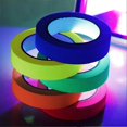 thumbnail image 3 of Fluorescent Cloth Tapes - UV Blacklight Reactive Neon Gaffer Tape for Glow Party Decorations/Holiday Supplies/Secures Cables, 3 of 4