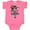 Hot Pink, variant on Inktastic DÃa de los Muertos girl with decorative skull balloon Boys or Girls Baby Bodysuit