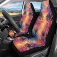 thumbnail image 2 of XYZCANDO Reflected Beach Sunset Car Seat Covers for Man Interior Decor Car Front Seat Covers Protector Soft, for Truck SUV Vehicle, 2 of 10