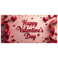 thumbnail image 3 of Valentine's Day Banner Heart Balloons Pink Roses Gift Box Backdrop Party Supplies Photography Props Romantic Decorations Festive Décor Background, 3 of 4