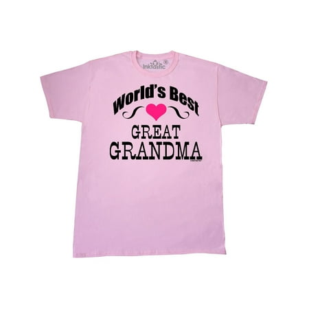 World's Best Great Grandma T-Shirt (Best Stores For Tall Men)