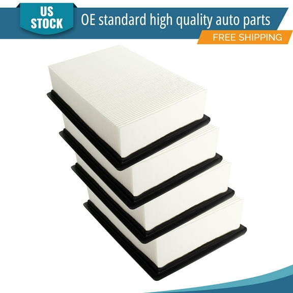 YXPCARS 4PCS Front Engine Air Filter for Ford Escape 2013-2019 Transit Connect 2014-2022 L4 2.5L, New Air Filter Replacement (CA11456)