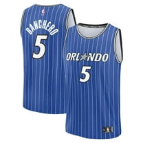 Youth Fanatics Paolo Banchero Blue Orlando Magic Fast Break Replica Player Jersey - Icon Edition
