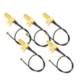 thumbnail image 3 of 5PCS RF Extension Pigtail,RF Extension Cable Welded Plate SMA Elbow To IPEX Terminal Cable Antenna Pigtail 50ohms ,for  GPS System Antenna Assembly, 3 of 8