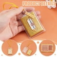 thumbnail image 3 of 4 amuletos japoneses Omamori de 4 colores (7,6 x 4,7 cm). Bolsitas colgantes para la buena suerte, la fortuna, la riqueza y el éxito., 3 of 5