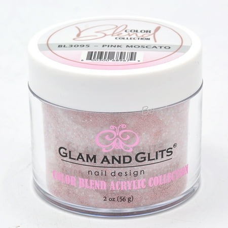 Glam & Glits Dipping Powder Color Blend Collection BL3095 Pink Moscato 2 (Barefoot Pink Moscato Best Price)