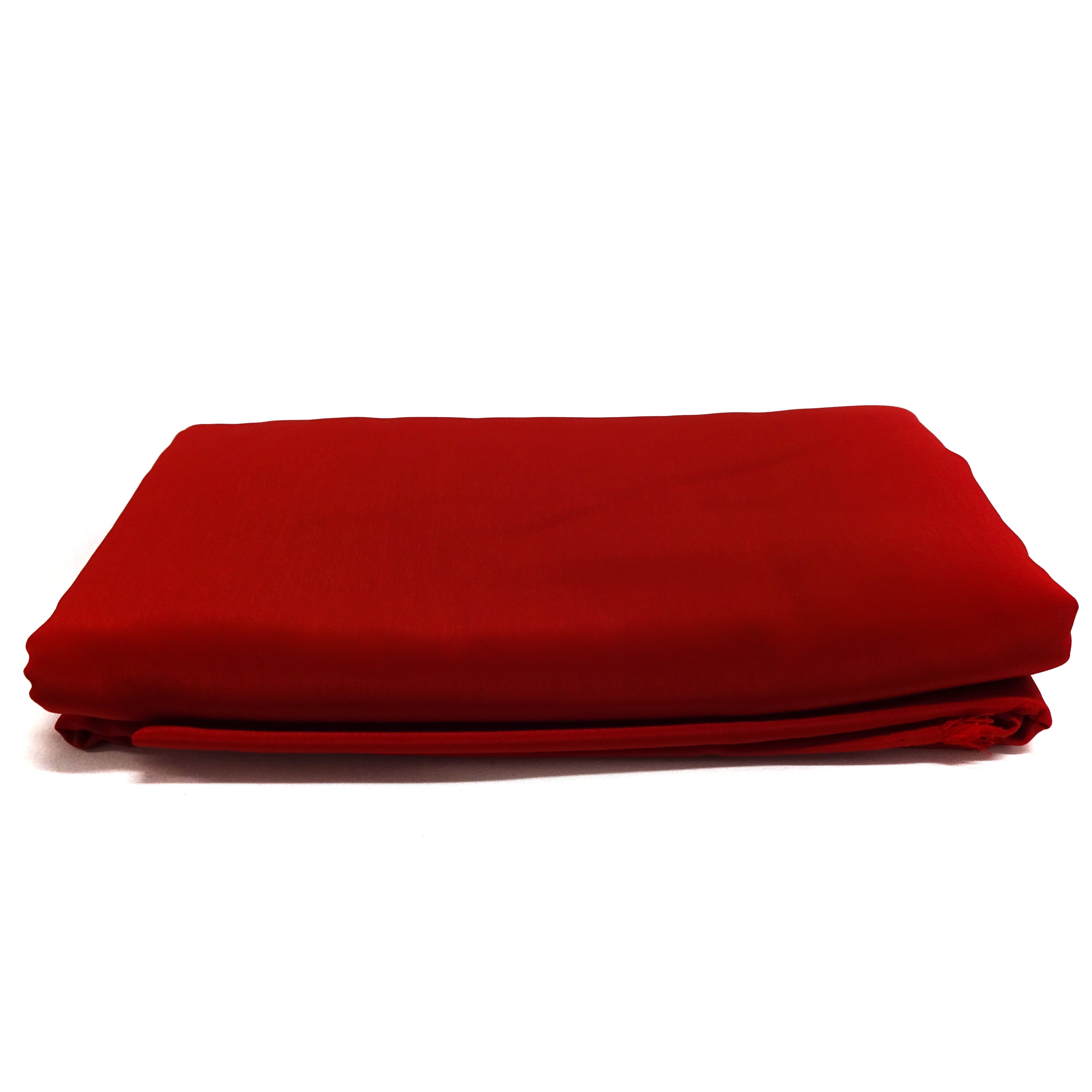 (2 pack) Shason Textile 59" x 2 Yards Wide Peach Skin Precut Fabric, Red