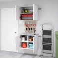 thumbnail image 4 of Prepac Black HangUps Work Storage Cabinet Set N -2pc, 4 of 9