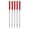 Red, variant on SIEYIO Set of 5Pcs Regular Point Machine Needle for Domestic Sewing Machines Colorful Sewing Machine Needle for Stretch Fabric