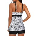 thumbnail image 4 of fvwitlyh Bikini Sets for Women Bathing Suit with Underwire Bra Support For Women Swimsuits Loose Printed Suits Two Fit plus Size Swimsuits for Women 3x Bikinis, 4 of 5