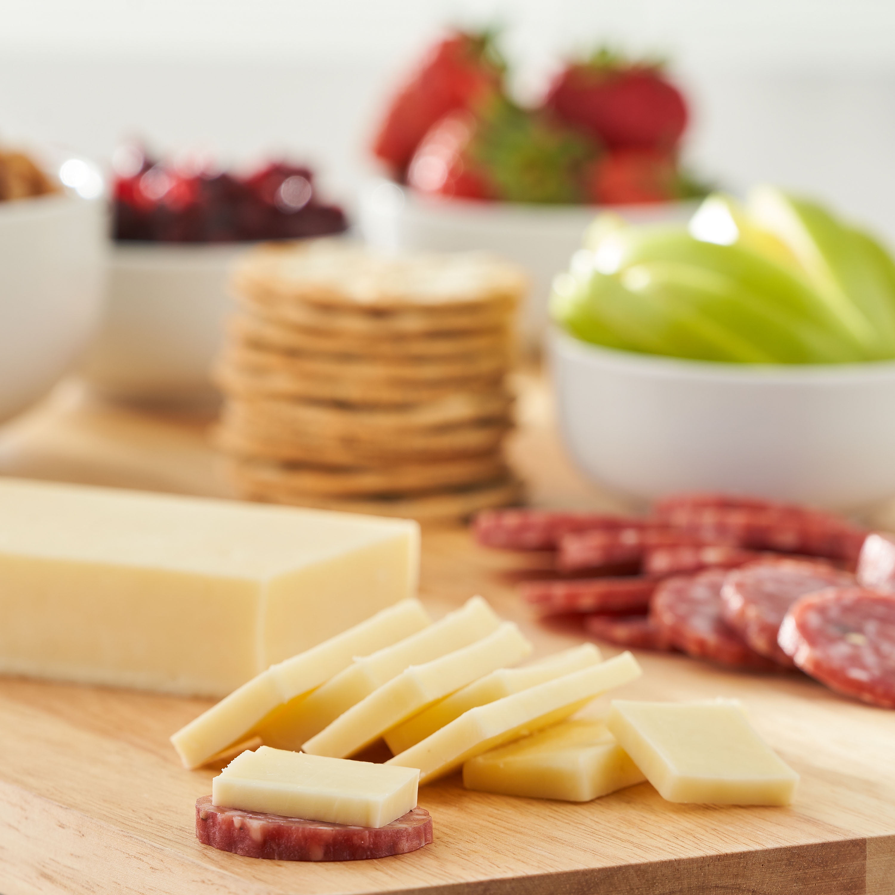 Great Value Monterey Jack Block Cheese, 8 oz Chunk