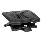 Mind Reader Foot Rest, Under Desk at Work, Ergonomic, Height Adjustable, Office, Plastic