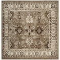 thumbnail image 6 of SAFAVIEH Vintage Hamadan Pema Traditional Area Rug, Taupe, 5'3" x 5'3" Square, 6 of 10