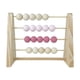 thumbnail image 2 of Ábaco de madera para niños, matemáticas, suma y resta, juguetes matemáticos, marco de conteo Rosado, 2 of 8
