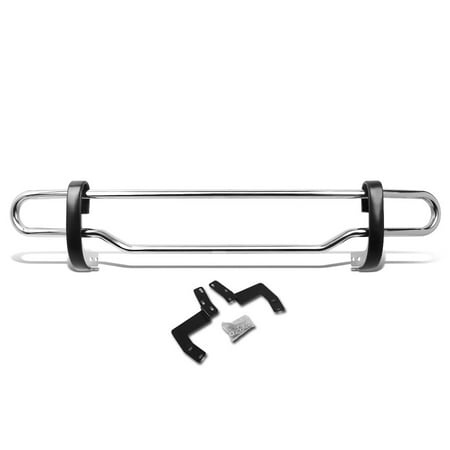 Protector Bar - For 2005 to 2012 Nissan Pathfinder R51 Stainless Steel Double Bar Rear Bumper Protector Guard (Chrome) 06 07 08 09 10 11
