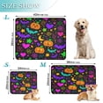 thumbnail image 2 of Washable Pet Pee Pads with Super Absorbent Reusable Training Pads for Dogs & Cats Colorful Cartoon Halloween Symbols, 2 of 6