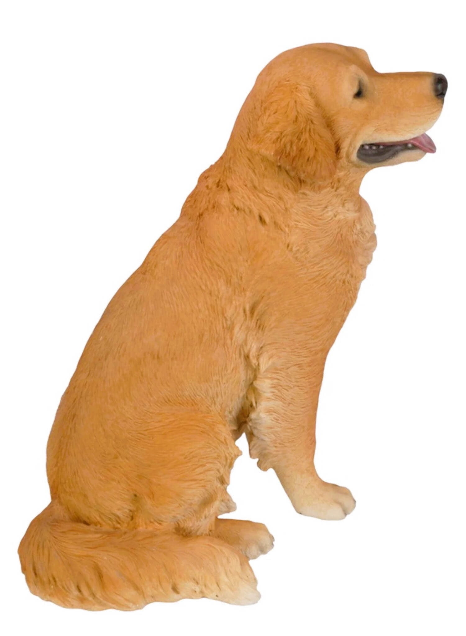 HI-LINE GIFT LTD. SITTING GOLDEN RETRIEVER STATUE