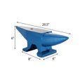 thumbnail image 2 of VEVOR Single Horn Anvil 66lbs Cast Steel Anvil Blacksmith for Sale Forge Tools and Equipment Anvil Rugged Round Horn Anvil Blacksmith Jewelers Metalsmith Blacksmith Tool, 2 of 9