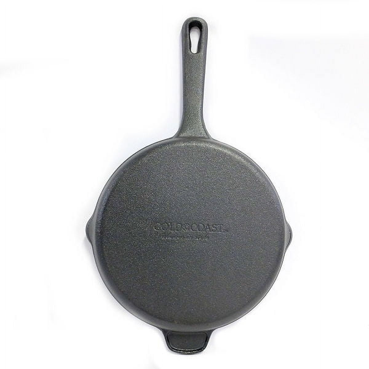 Ouro Gold 9.5 Covered Deep Skillet with Lid and Two Side Handles/Metal  Lids - Bed Bath & Beyond - 35255120