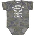 thumbnail image 3 of Inktastic Handpicked for Earth by My Granny in Heaven with Angel Wings Boys or Girls Baby Bodysuit, 3 of 5