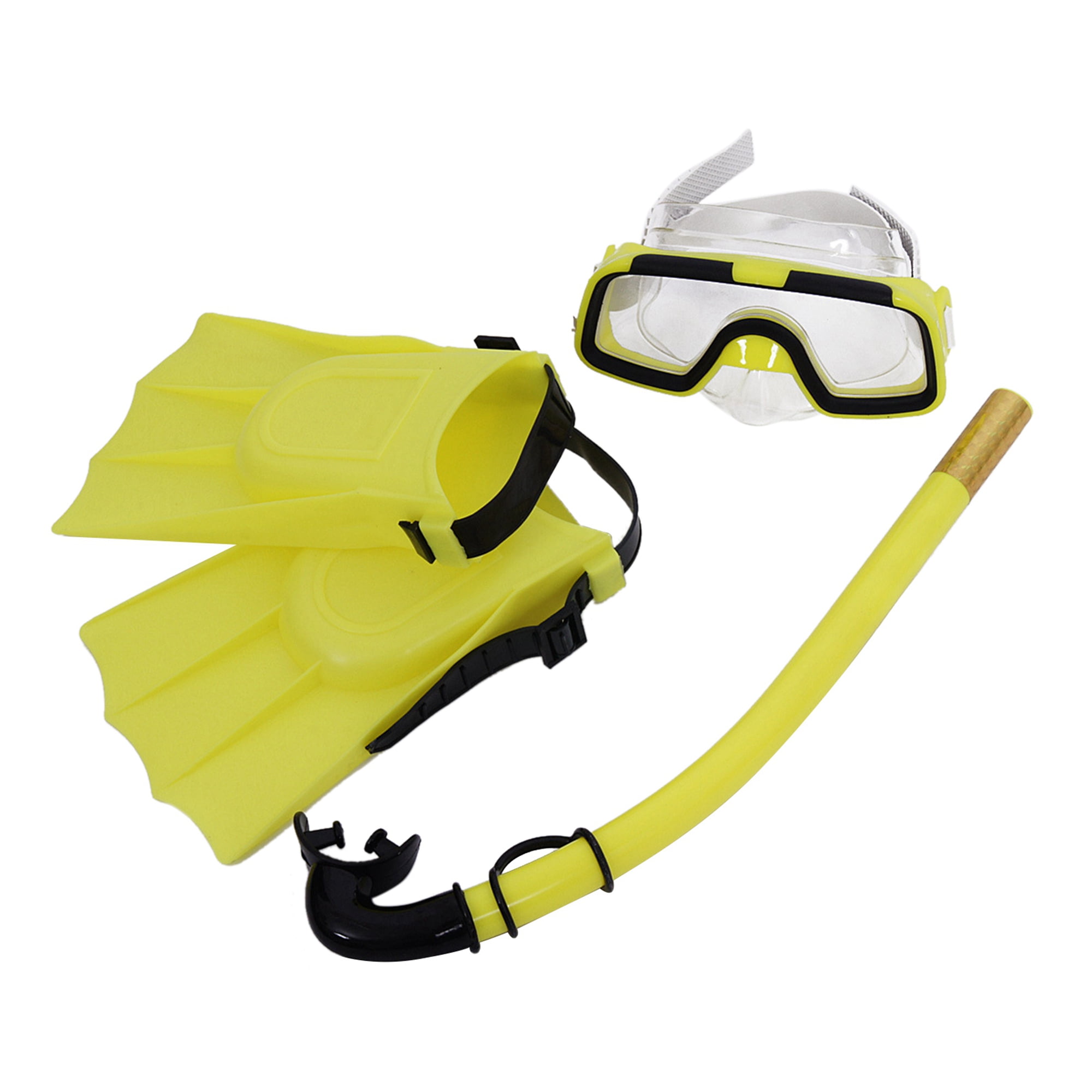 Details about   Swimming Goggles Snorkel And Fin Swim Gear Equipment Beach Wear For Children NEW 
