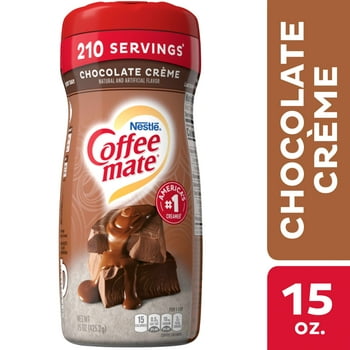 Nestle Coffee mate Chocolate Creme Powder Coffee Creamer, 15 oz