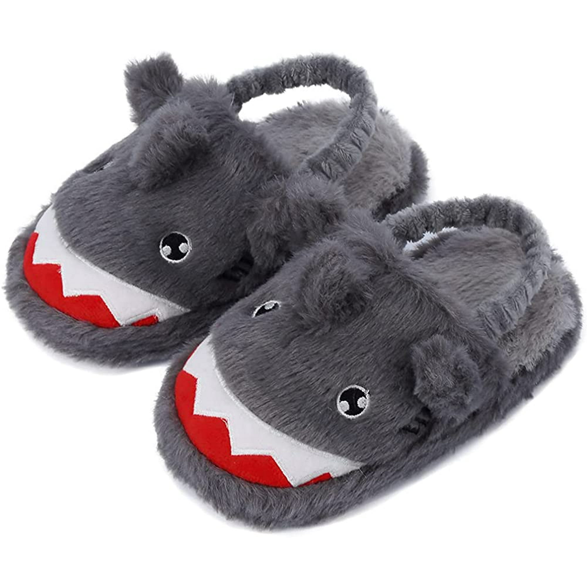 SEANNEL Boys and Girls House Slippers Kids Animal Indoor Slipper Fuzzy  Toddler Home Shoes | Walmart Canada