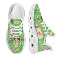 thumbnail image 1 of Zapatillas deportivas informales con estampado de enfermera kawaii para mujer, antideslizantes, con plataforma y estampado médico quirúrgico para hospital., 1 of 6