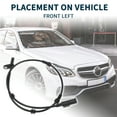 thumbnail image 3 of Sensor de Velocidad de Rueda ABS para Mercedes-Benz E320 Durable No.A2115403117 Sensor ABS Delantero Izquierdo, 3 of 6